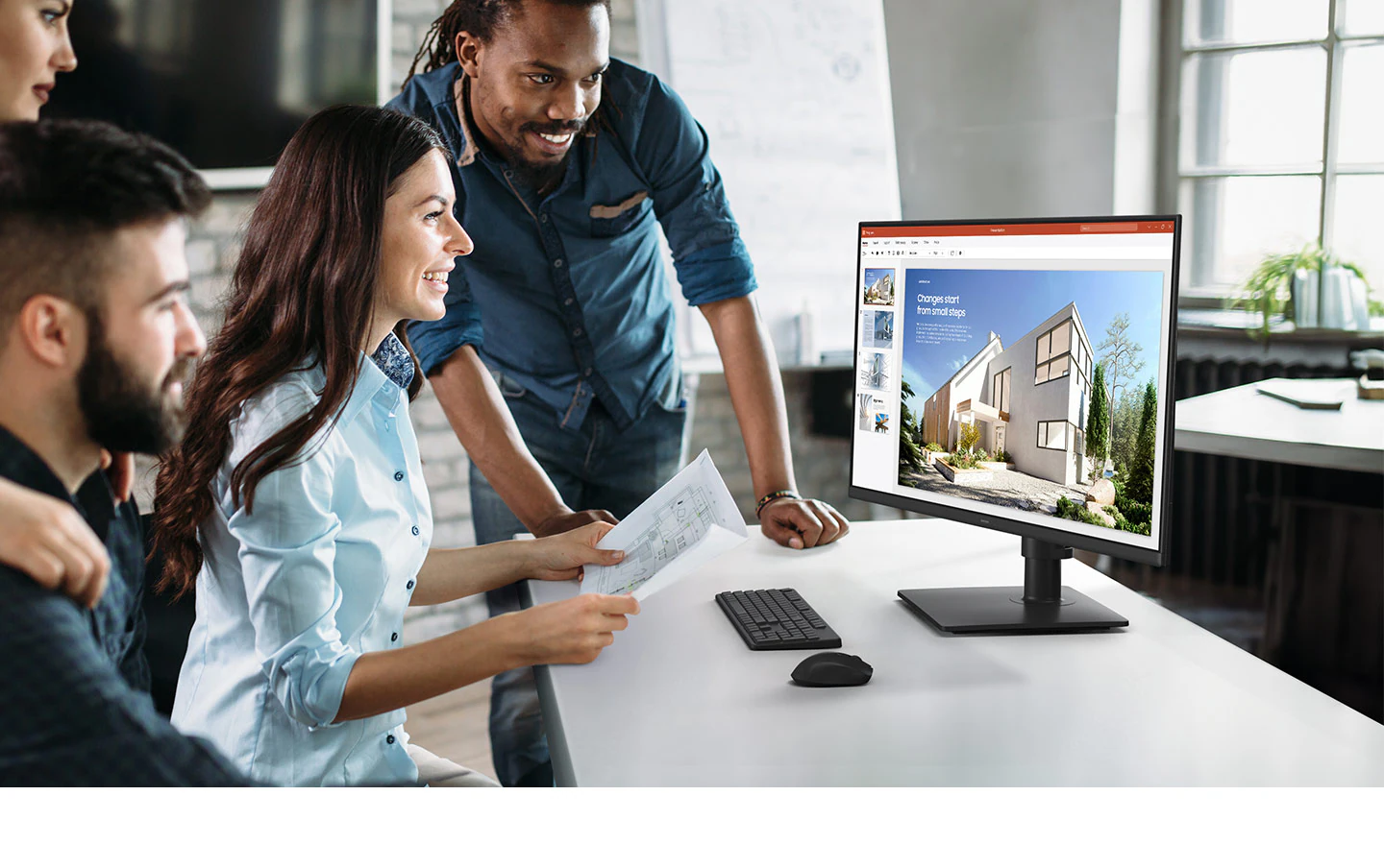 Miniatura 8 de Monitor Plano FHD de 22'' IPS