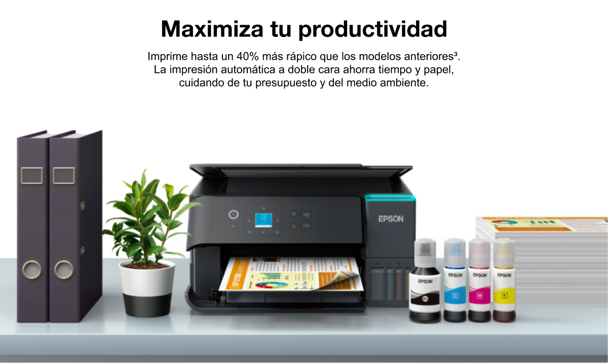 Miniatura 5 de Impresora Multifuncional EcoTank L4360 Wifi/duplex