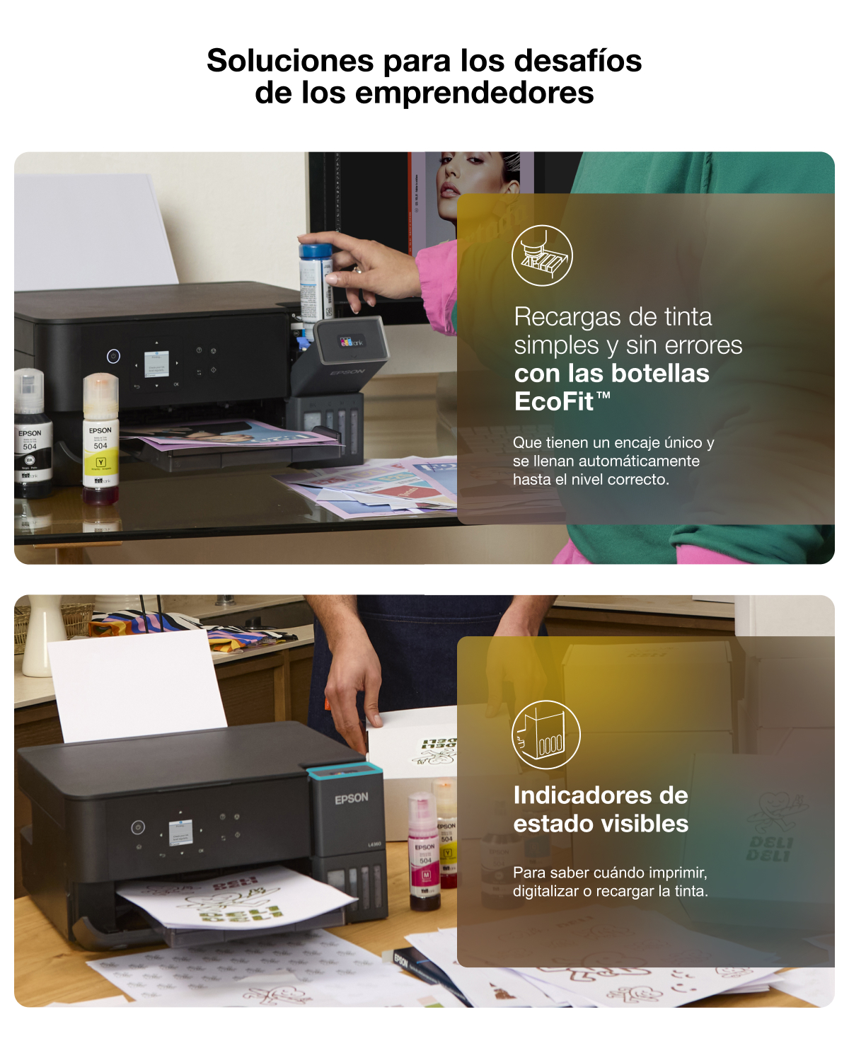 Miniatura 7 de Impresora Multifuncional EcoTank L4360 Wifi/duplex