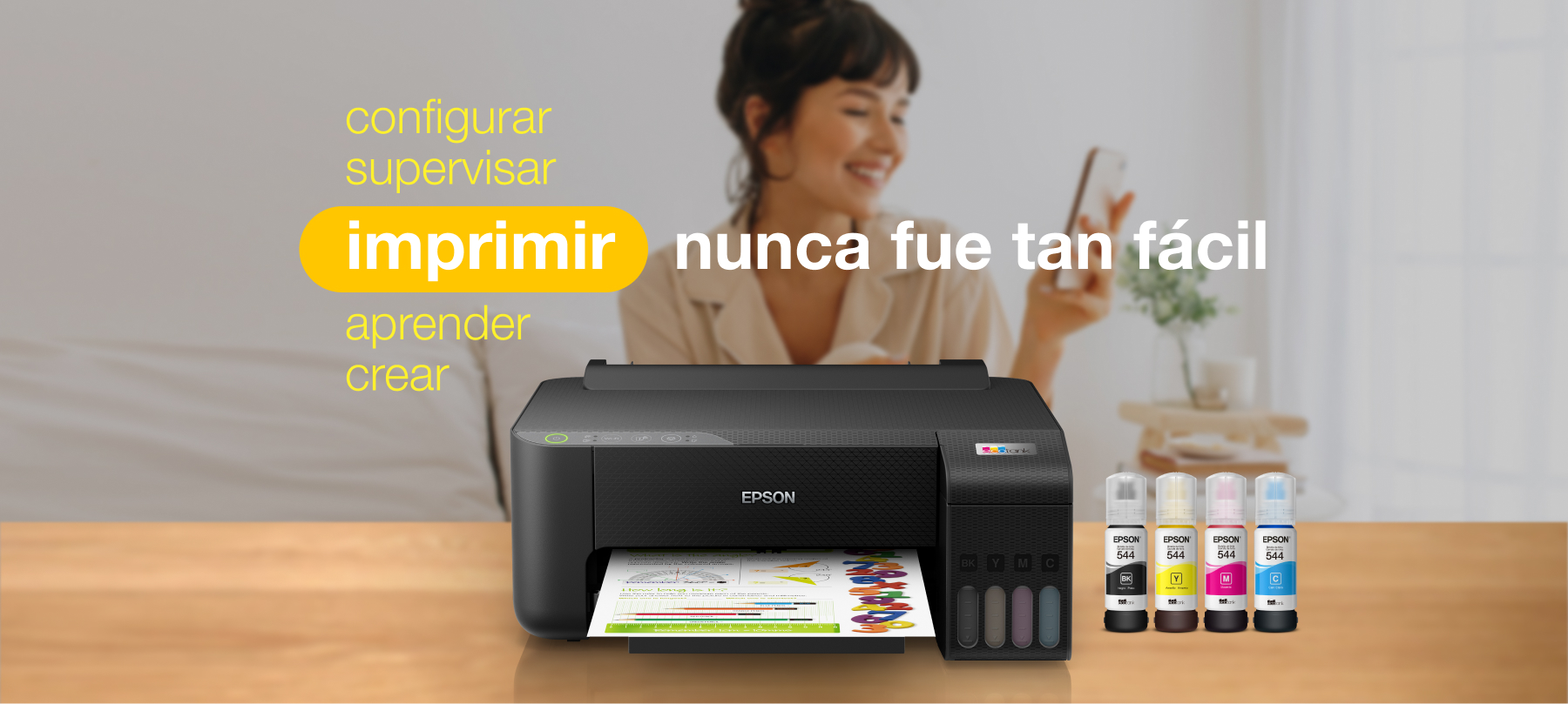 Impresora Inalámbrica EcoTank L1250