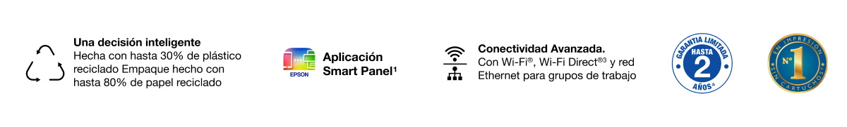 Miniatura 2 de Impresora Multifuncional EcoTank L5590 Wifi/Red/Fax