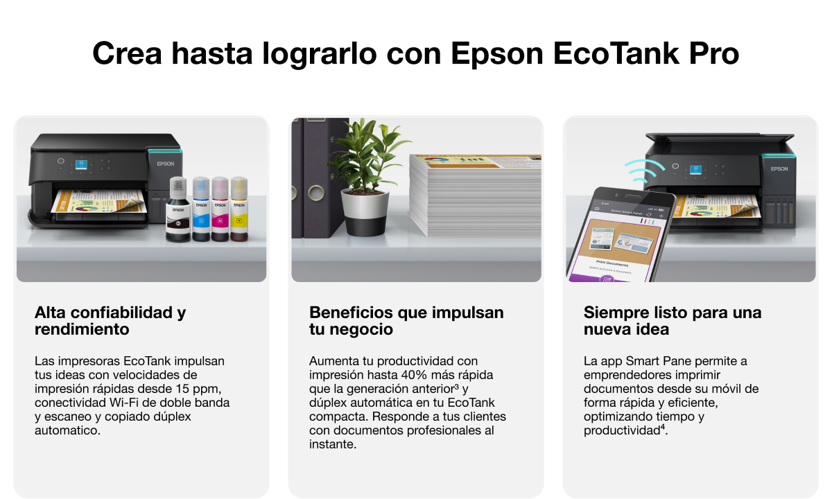 Miniatura 6 de Impresora Multifuncional EcoTank L4360 Wifi/duplex