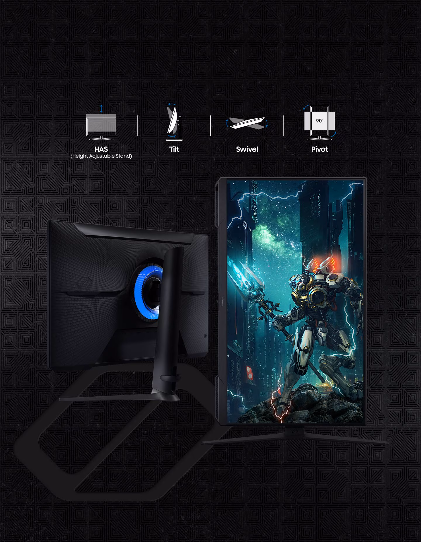 Miniatura 8 de Monitor Gaming Odyssey G3 de 24"