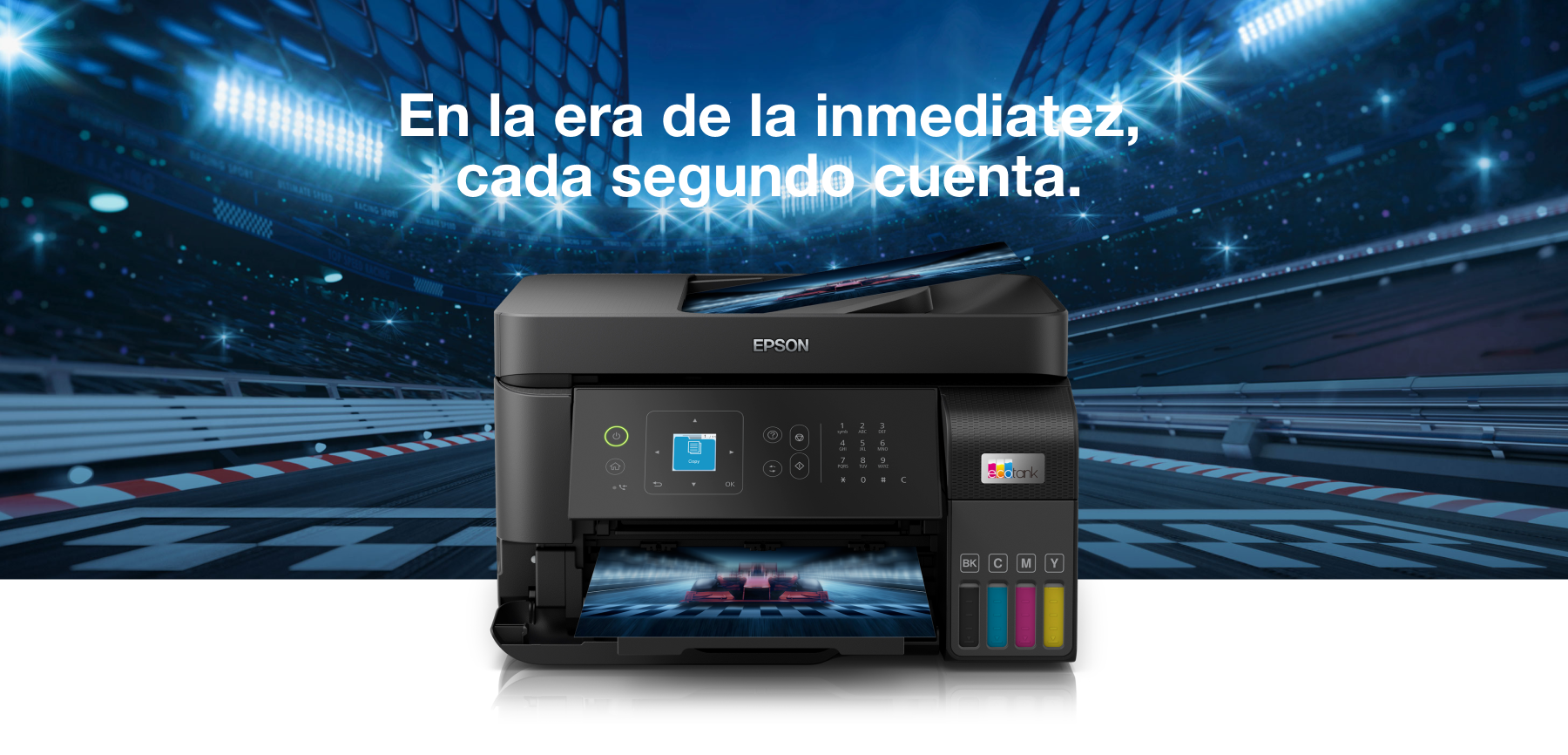 Impresora Multifuncional EcoTank L5590 Wifi/Red/Fax